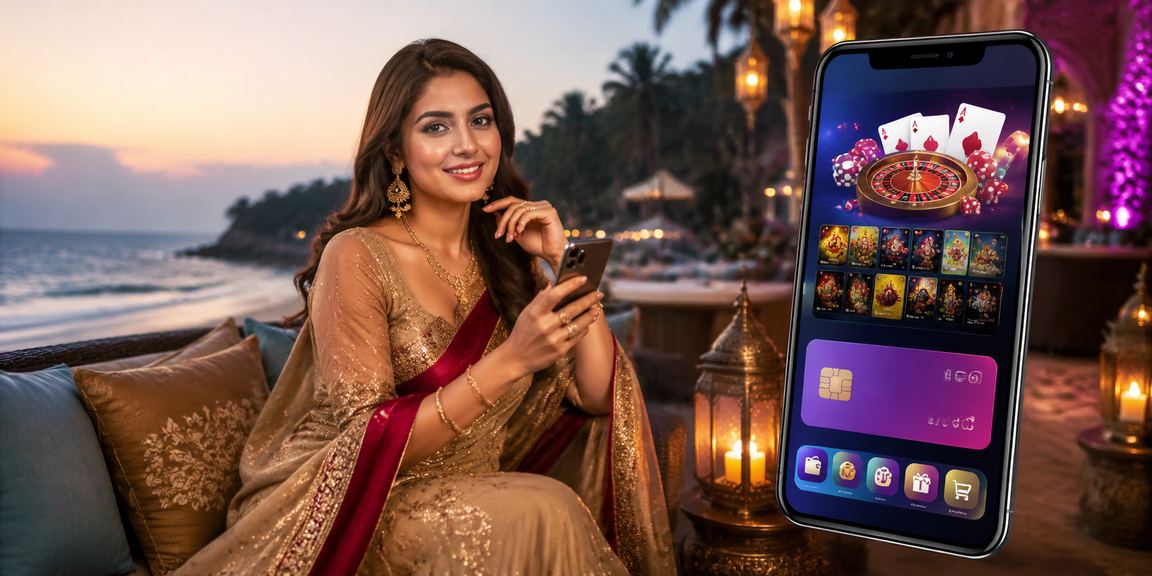 কক্সবাজার মুঠোফোন ক্যাসিনো উপভোগ করছে মহিলা